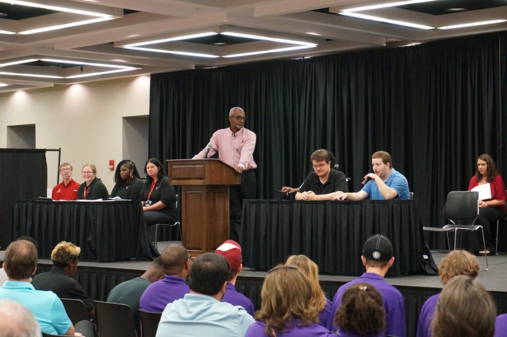 Panel at college prep summit