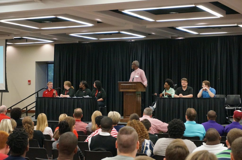 Panel at college prep summit